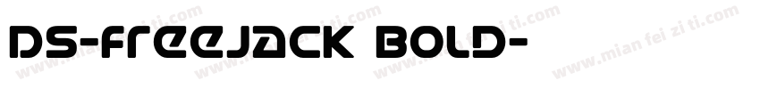 DS-FreeJack Bold字体转换